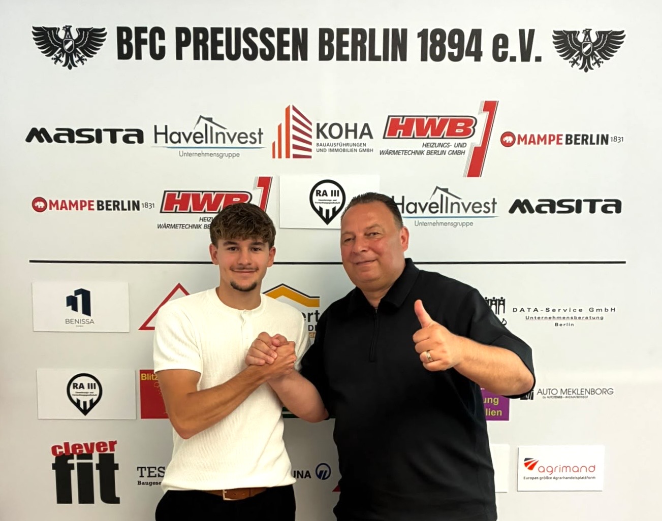 Herzlich willkommen, Melvin Berkemer!